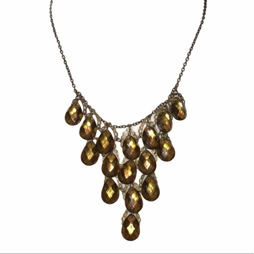 5 for‎ $25 ❄️ Teardrop Bib Statement Necklace